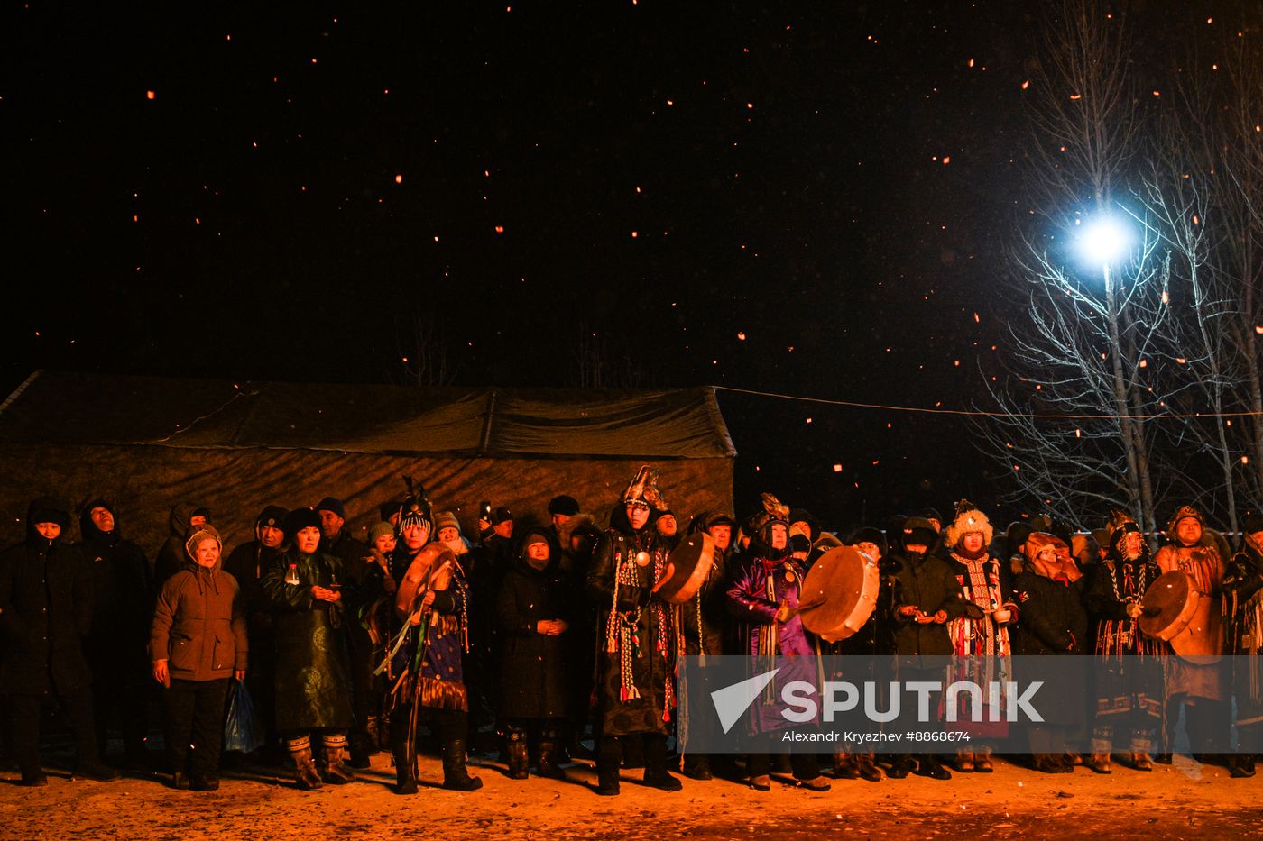 Russia Tuvan New Year Celebration