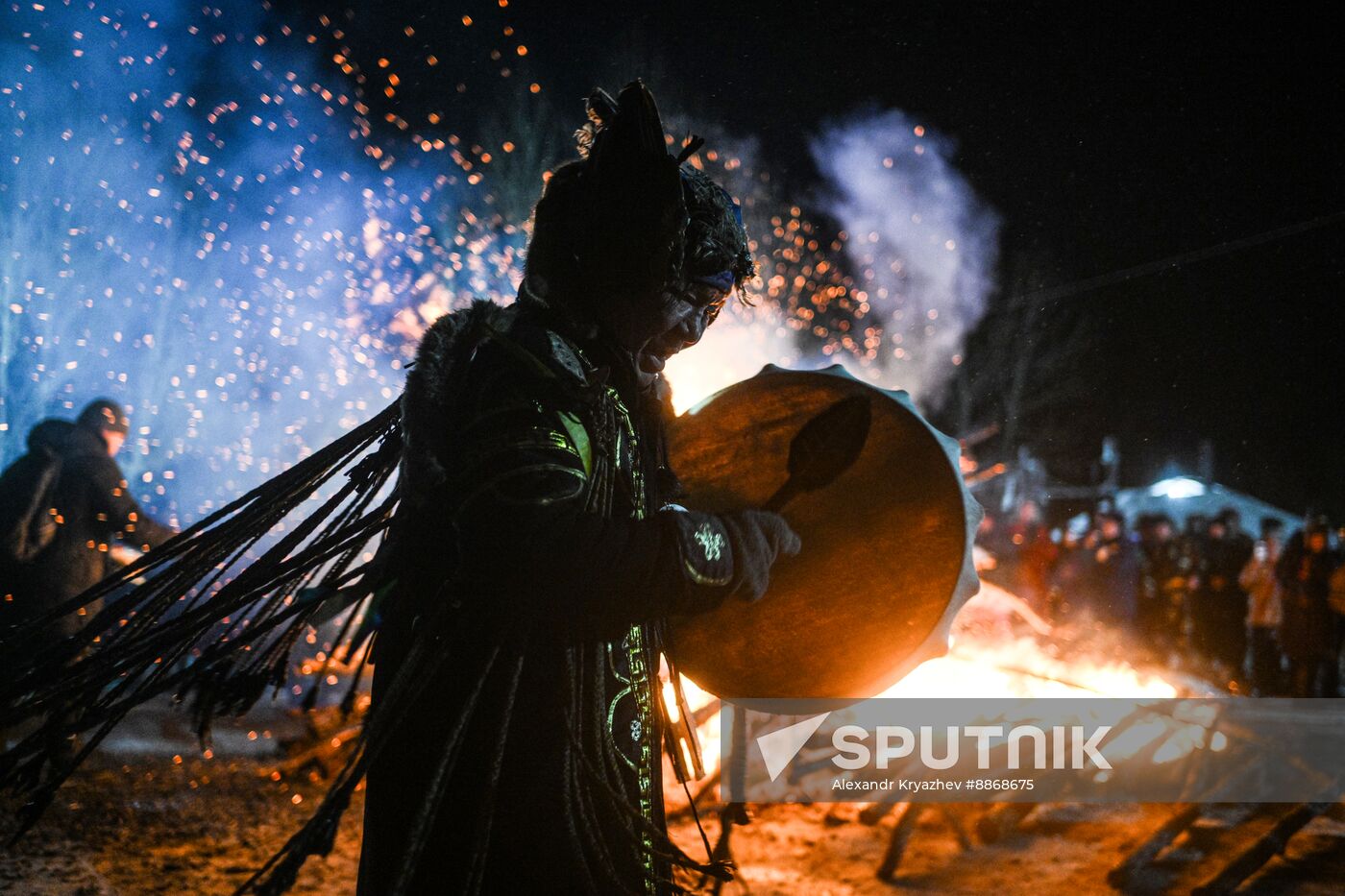 Russia Tuvan New Year Celebration