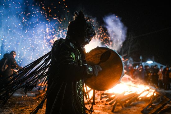 Russia Tuvan New Year Celebration