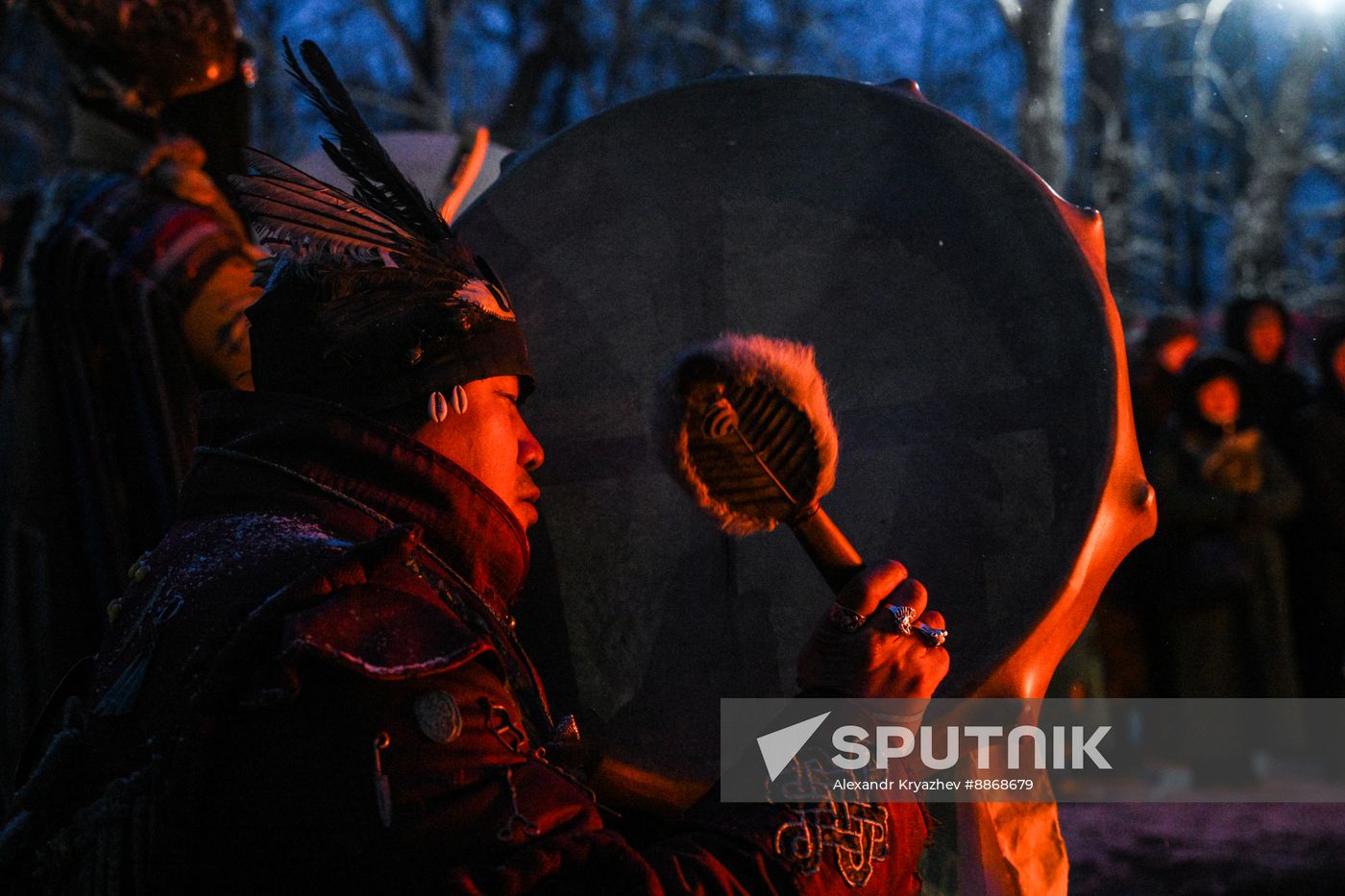 Russia Tuvan New Year Celebration