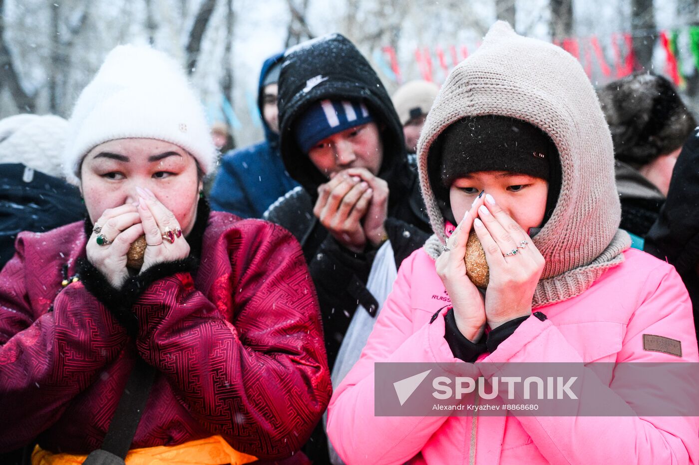 Russia Tuvan New Year Celebration