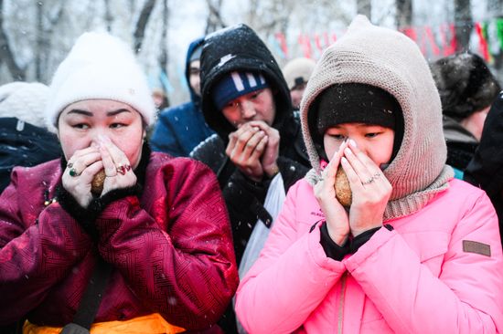 Russia Tuvan New Year Celebration