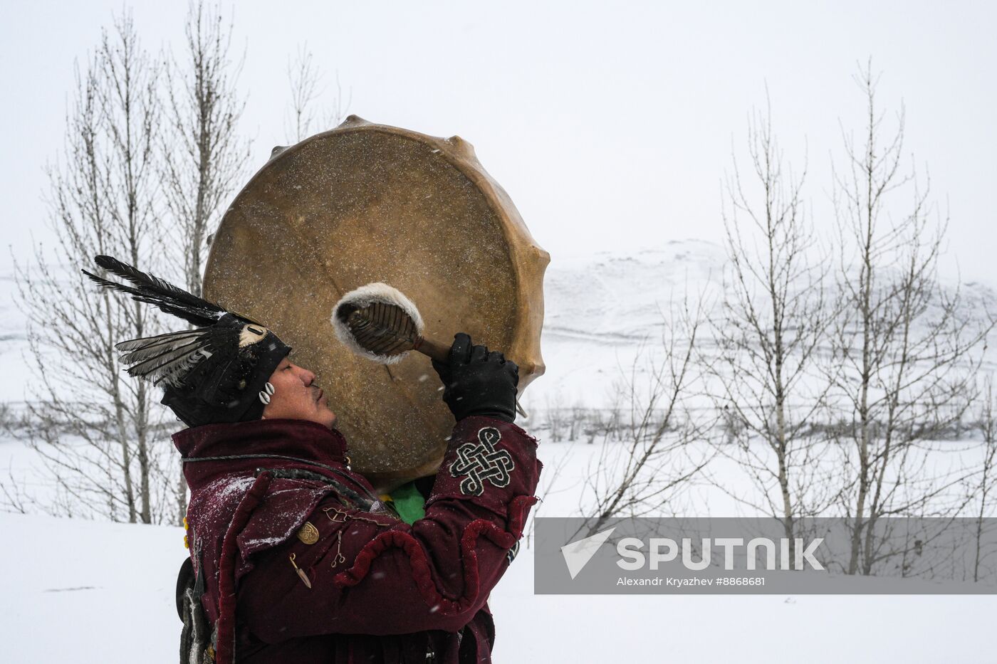 Russia Tuvan New Year Celebration