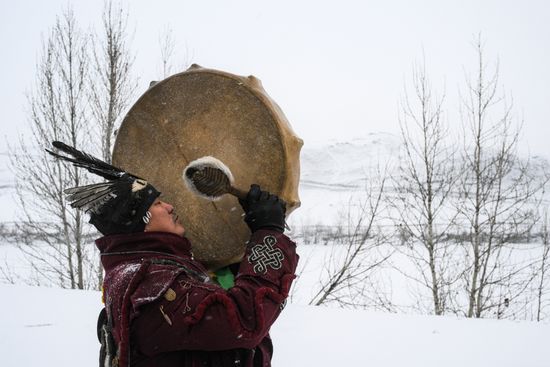 Russia Tuvan New Year Celebration
