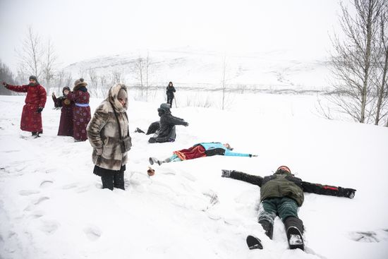 Russia Tuvan New Year Celebration