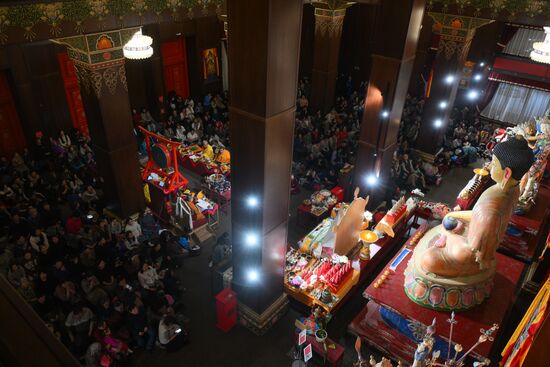 Russia Tuvan New Year Celebration