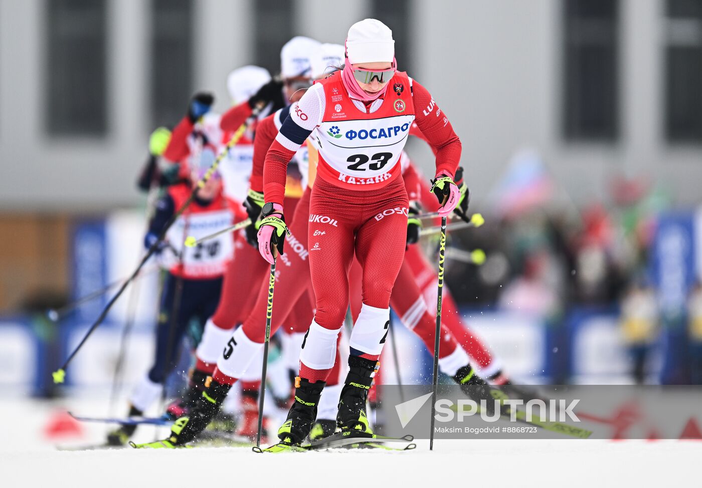 Russia Cross-Country Skiing Championships Women Skiathlon