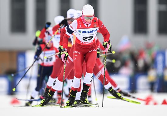 Russia Cross-Country Skiing Championships Women Skiathlon
