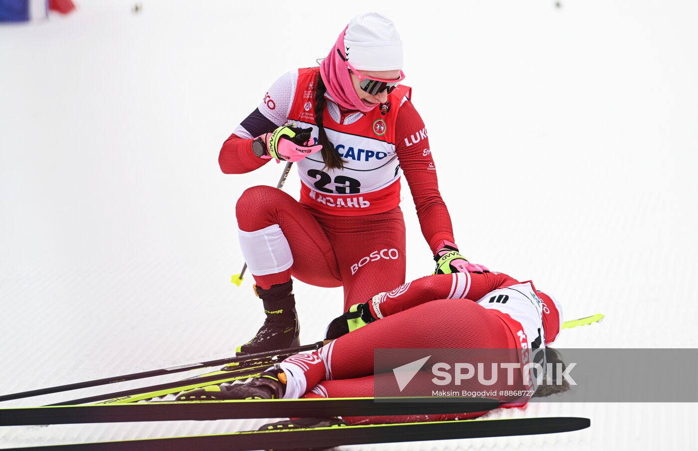 Russia Cross-Country Skiing Championships Women Skiathlon