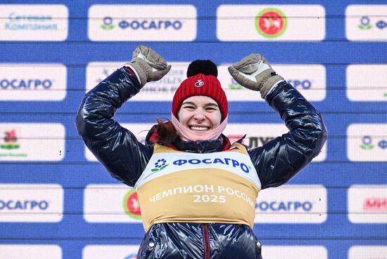 Russia Cross-Country Skiing Championships Women Skiathlon