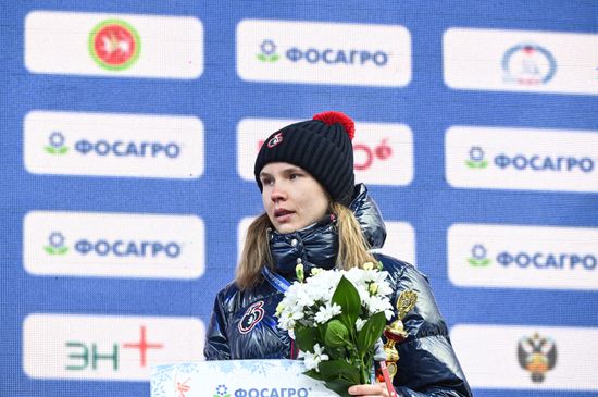 Russia Cross-Country Skiing Championships Women Skiathlon