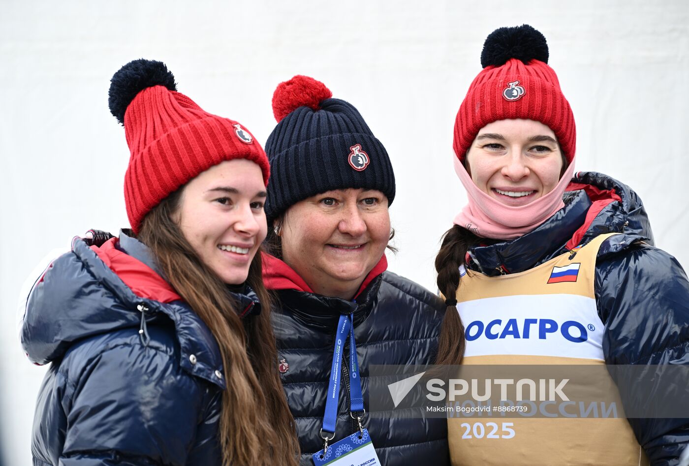 Russia Cross-Country Skiing Championships Women Skiathlon