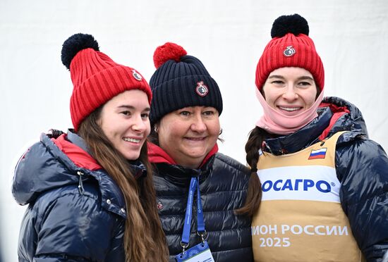 Russia Cross-Country Skiing Championships Women Skiathlon