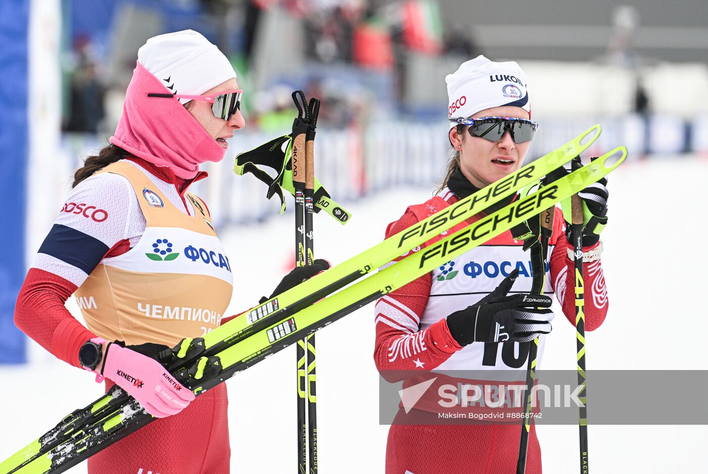 Russia Cross-Country Skiing Championships Women Skiathlon