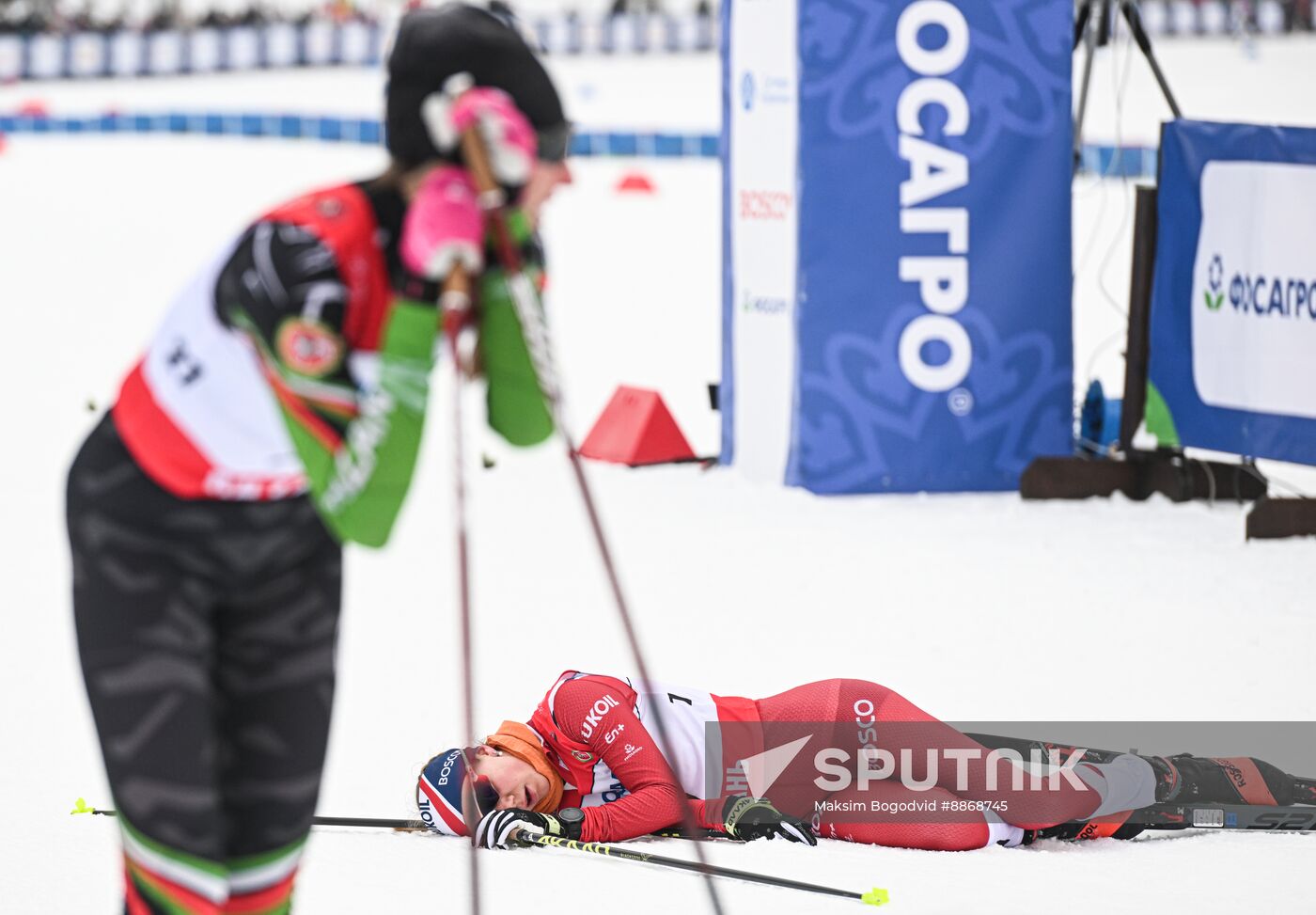 Russia Cross-Country Skiing Championships Women Skiathlon