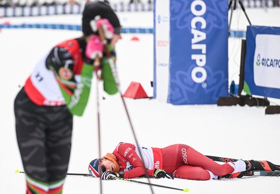 Russia Cross-Country Skiing Championships Women Skiathlon