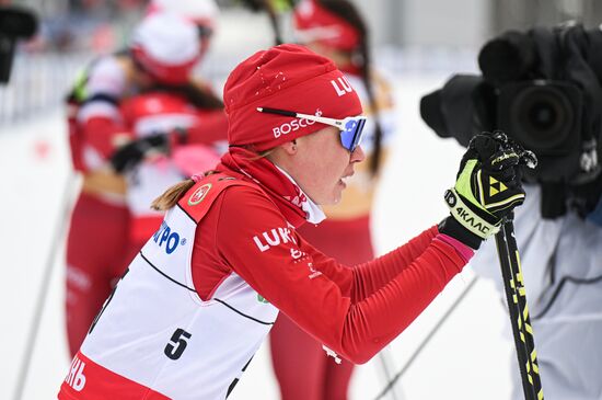 Russia Cross-Country Skiing Championships Women Skiathlon