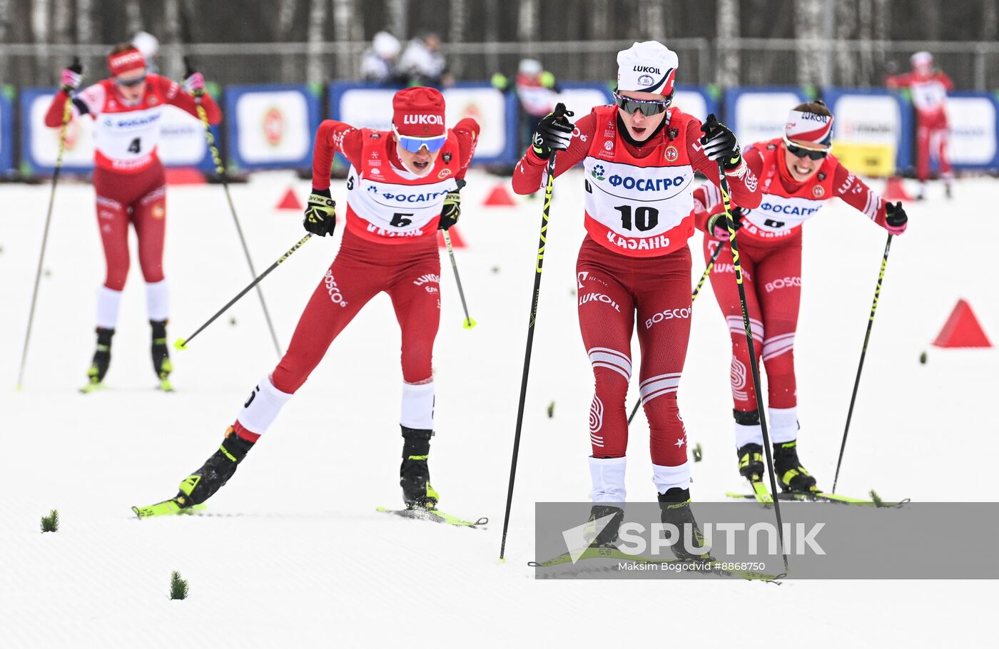 Russia Cross-Country Skiing Championships Women Skiathlon