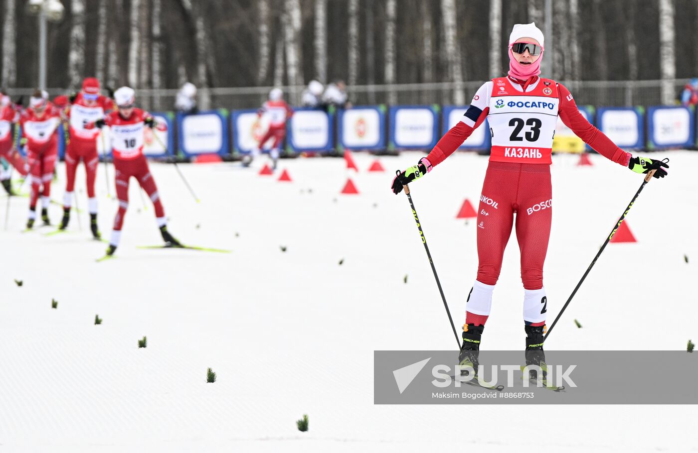 Russia Cross-Country Skiing Championships Women Skiathlon