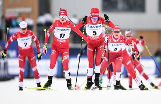 Russia Cross-Country Skiing Championships Women Skiathlon