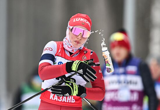 Russia Cross-Country Skiing Championships Women Skiathlon