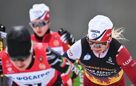 Russia Cross-Country Skiing Championships Women Skiathlon