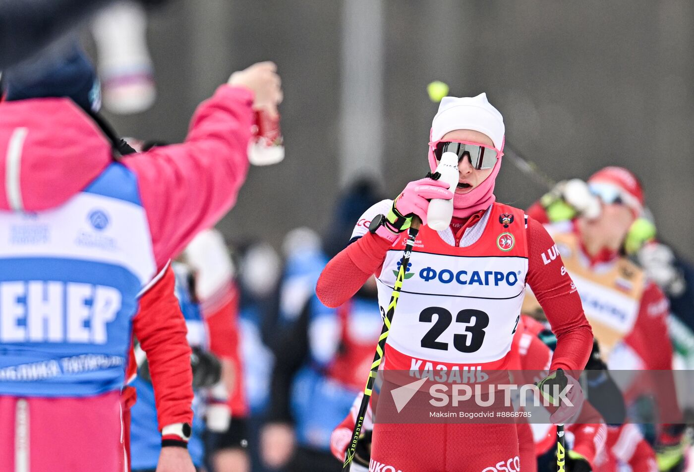 Russia Cross-Country Skiing Championships Women Skiathlon