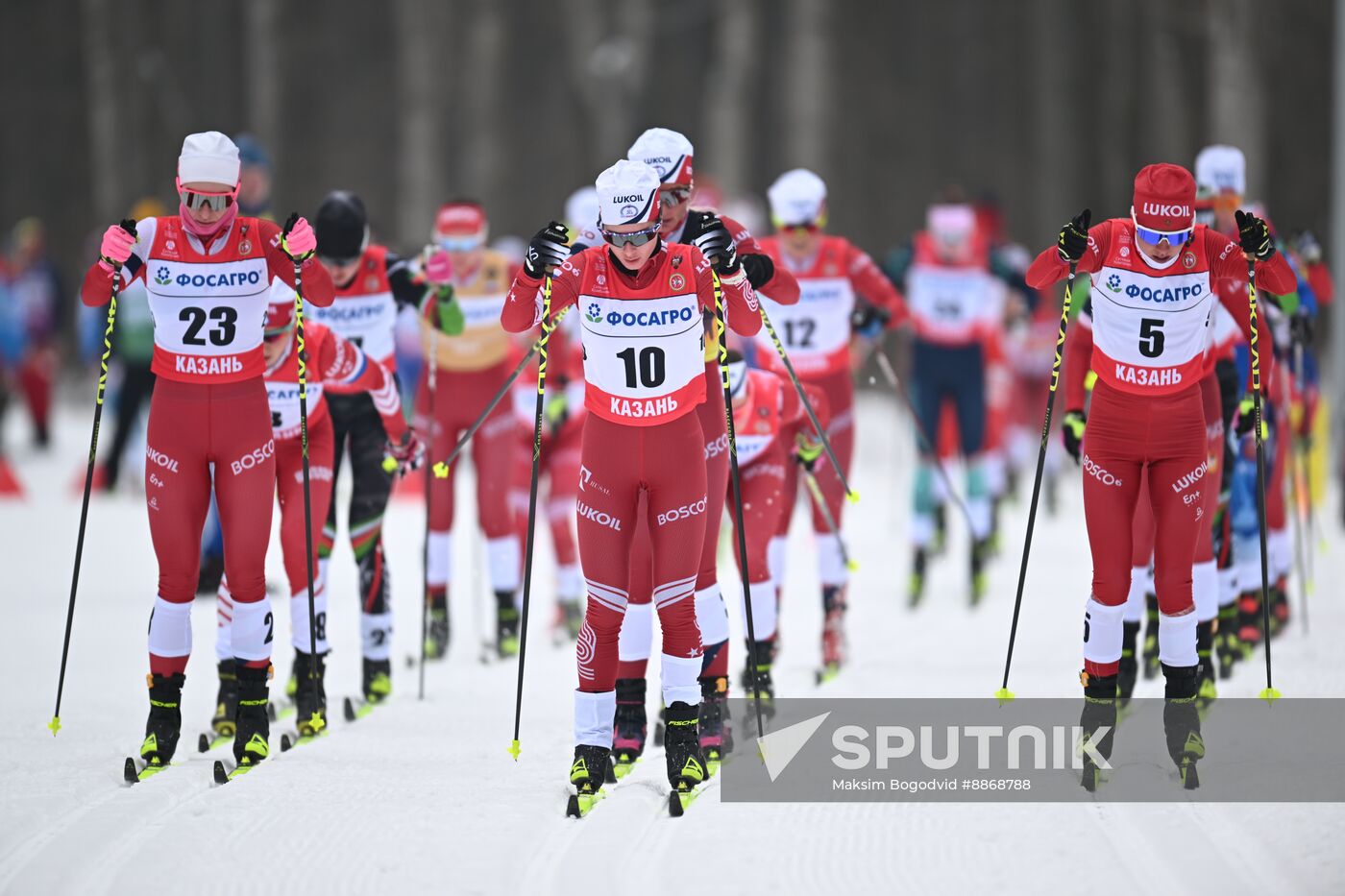 Russia Cross-Country Skiing Championships Women Skiathlon