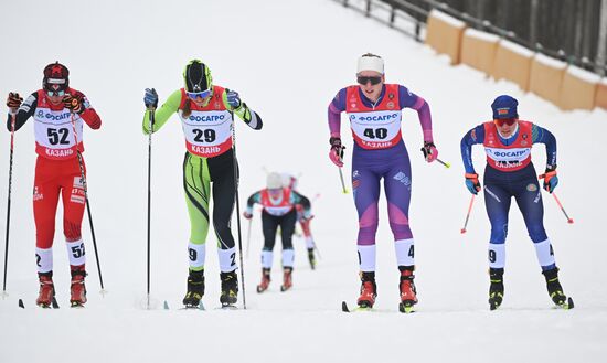 Russia Cross-Country Skiing Championships Women Skiathlon