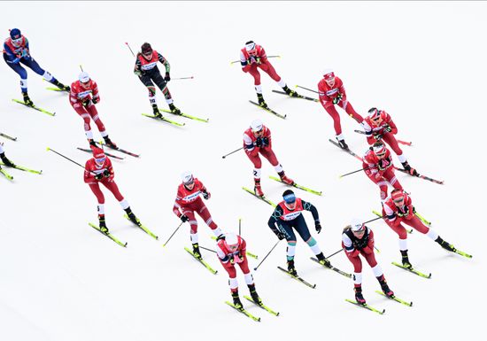 Russia Cross-Country Skiing Championships Women Skiathlon