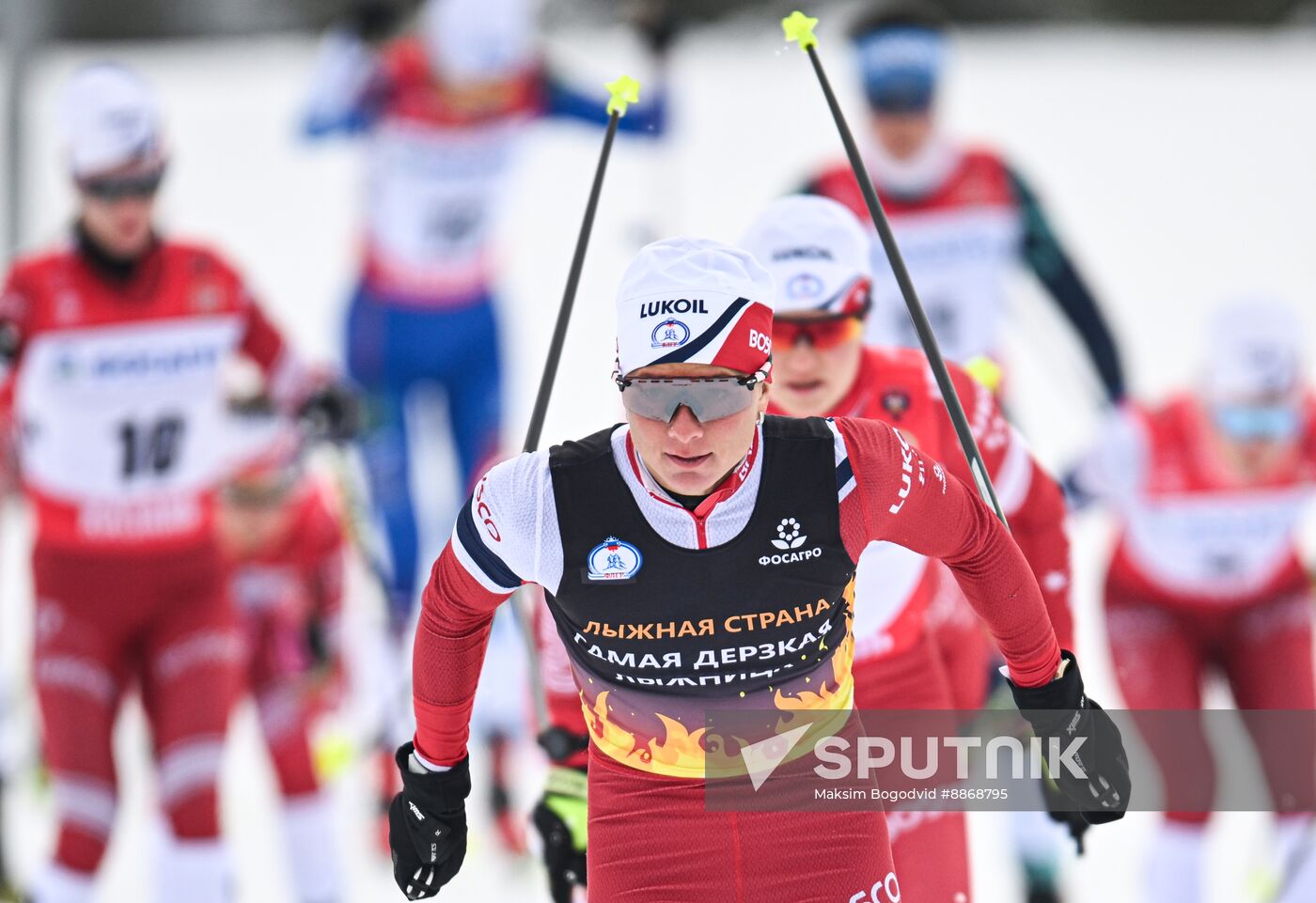 Russia Cross-Country Skiing Championships Women Skiathlon