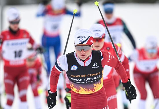 Russia Cross-Country Skiing Championships Women Skiathlon