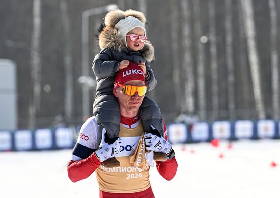 Russia Cross-Country Skiing Championships Men Skiathlon