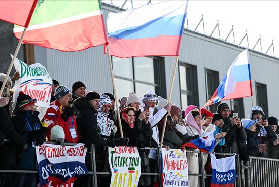 Russia Cross-Country Skiing Championships Men Skiathlon