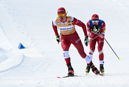 Russia Cross-Country Skiing Championships Men Skiathlon