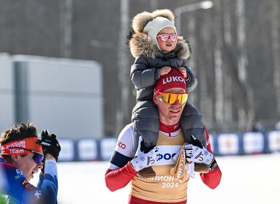 Russia Cross-Country Skiing Championships Men Skiathlon