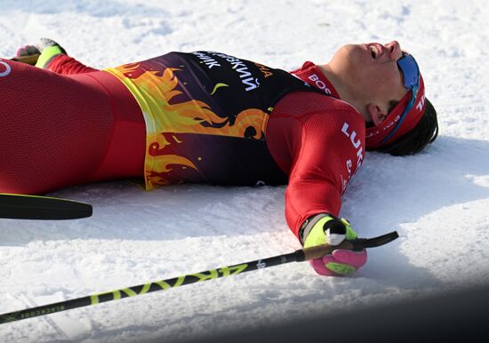 Russia Cross-Country Skiing Championships Men Skiathlon
