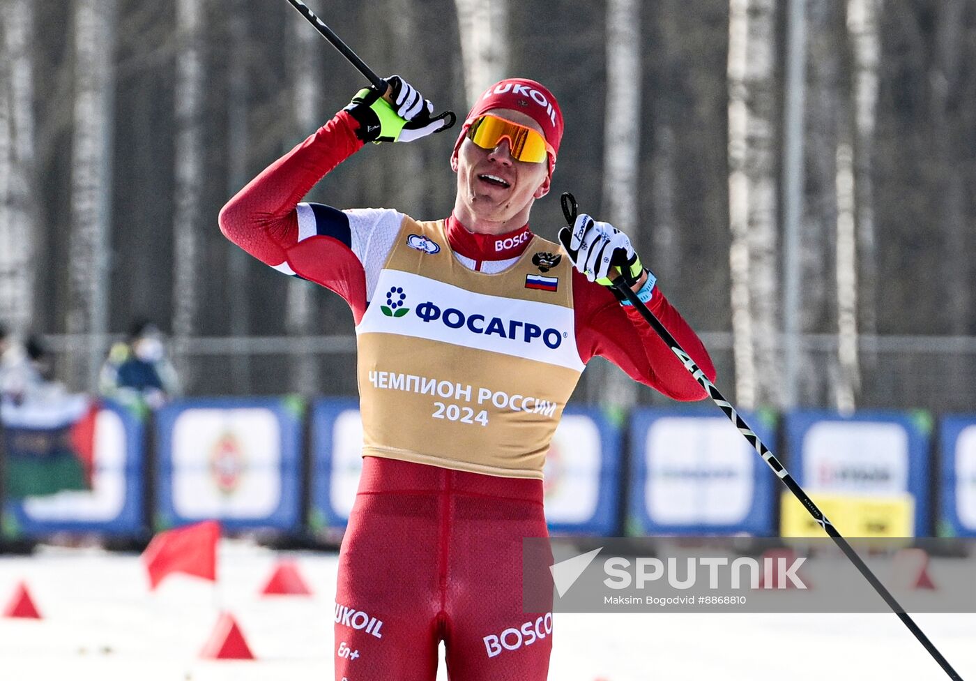 Russia Cross-Country Skiing Championships Men Skiathlon