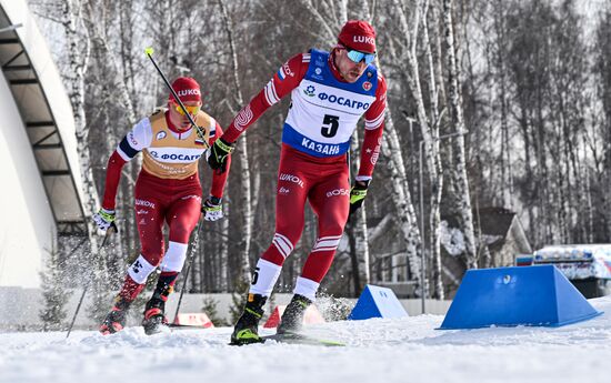 Russia Cross-Country Skiing Championships Men Skiathlon
