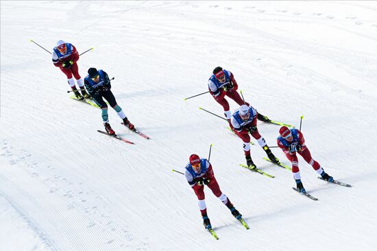 Russia Cross-Country Skiing Championships Men Skiathlon