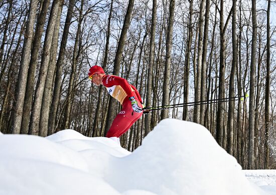 Russia Cross-Country Skiing Championships Men Skiathlon