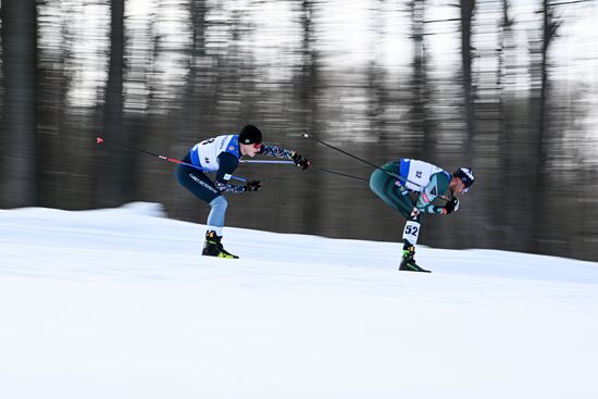Russia Cross-Country Skiing Championships Men Skiathlon