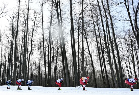 Russia Cross-Country Skiing Championships Men Skiathlon