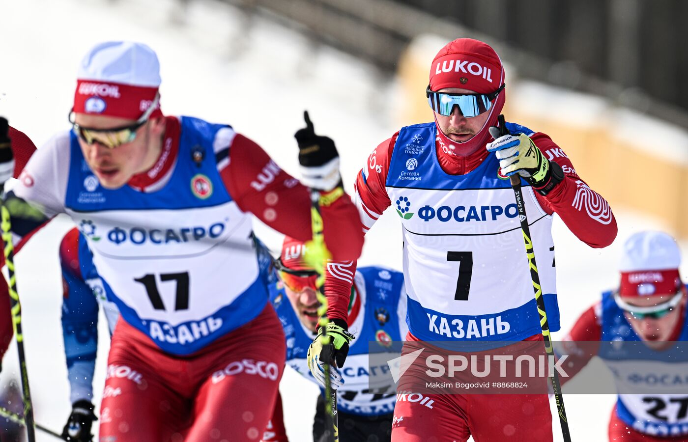 Russia Cross-Country Skiing Championships Men Skiathlon
