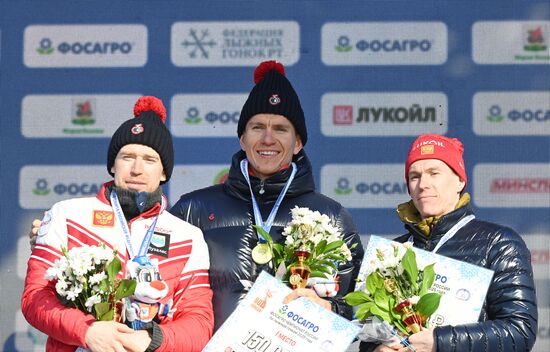 Russia Cross-Country Skiing Championships Men Skiathlon