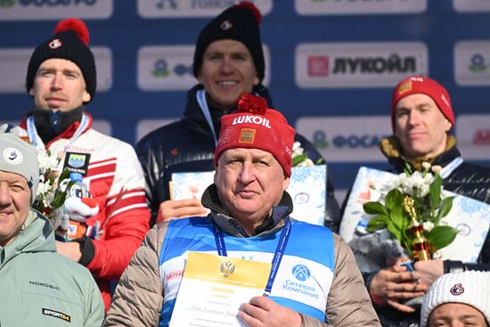 Russia Cross-Country Skiing Championships Men Skiathlon