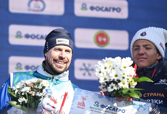 Russia Cross-Country Skiing Championships Men Skiathlon