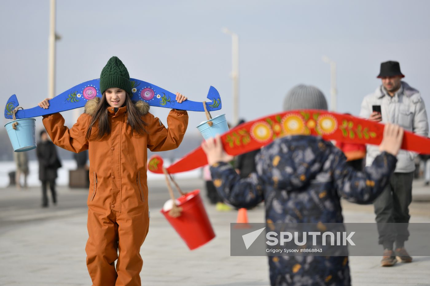 Russia Maslenitsa Celebration