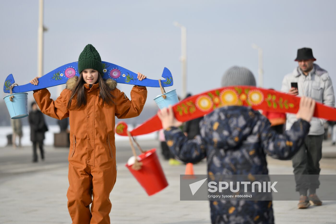 Russia Maslenitsa Celebration