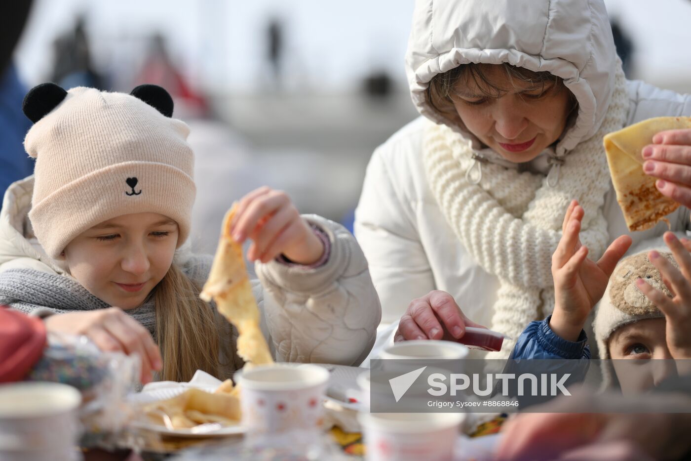 Russia Maslenitsa Celebration